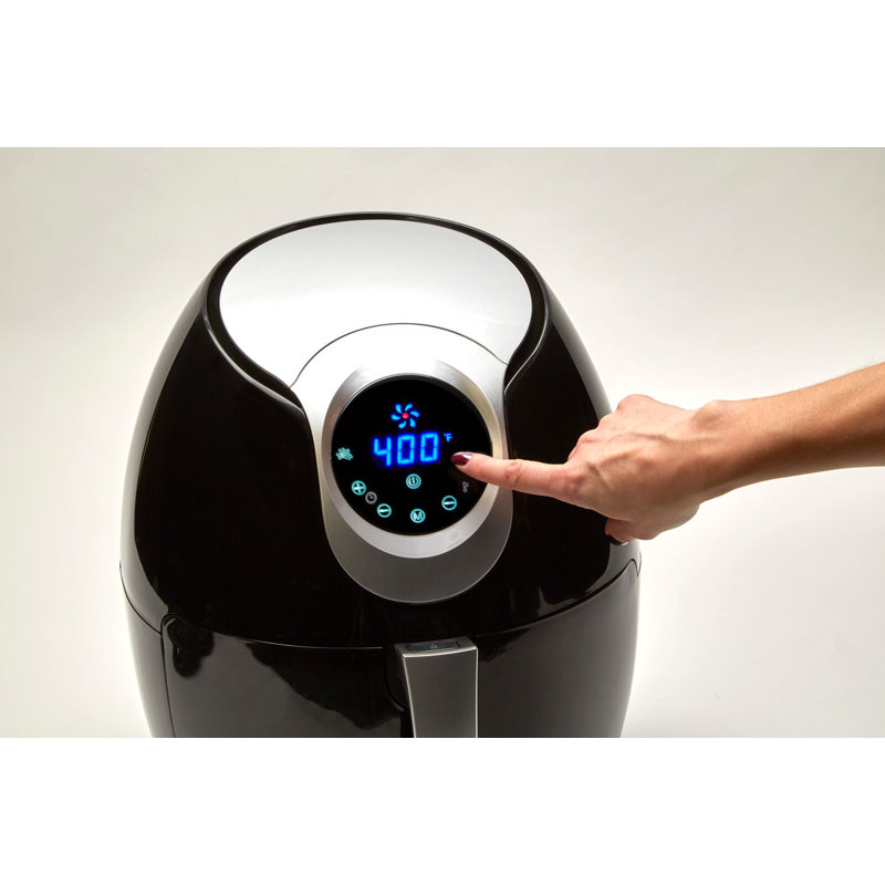 PowerXL 5.3 Quart Air Fryer Black